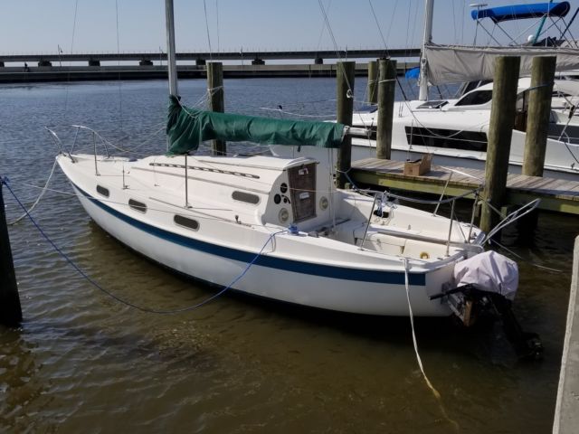 Used 26 ft Tanzer Sailboat with Trailer, Brand new motor...Bay St. Louis MS - Tanzer 1976 for sale