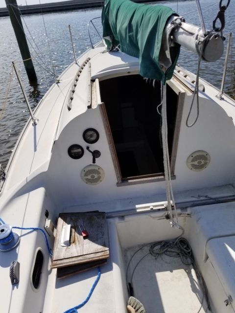 Used 26 ft Tanzer Sailboat with Trailer, Brand new motor...Bay St. Louis MS - Tanzer 1976 for sale